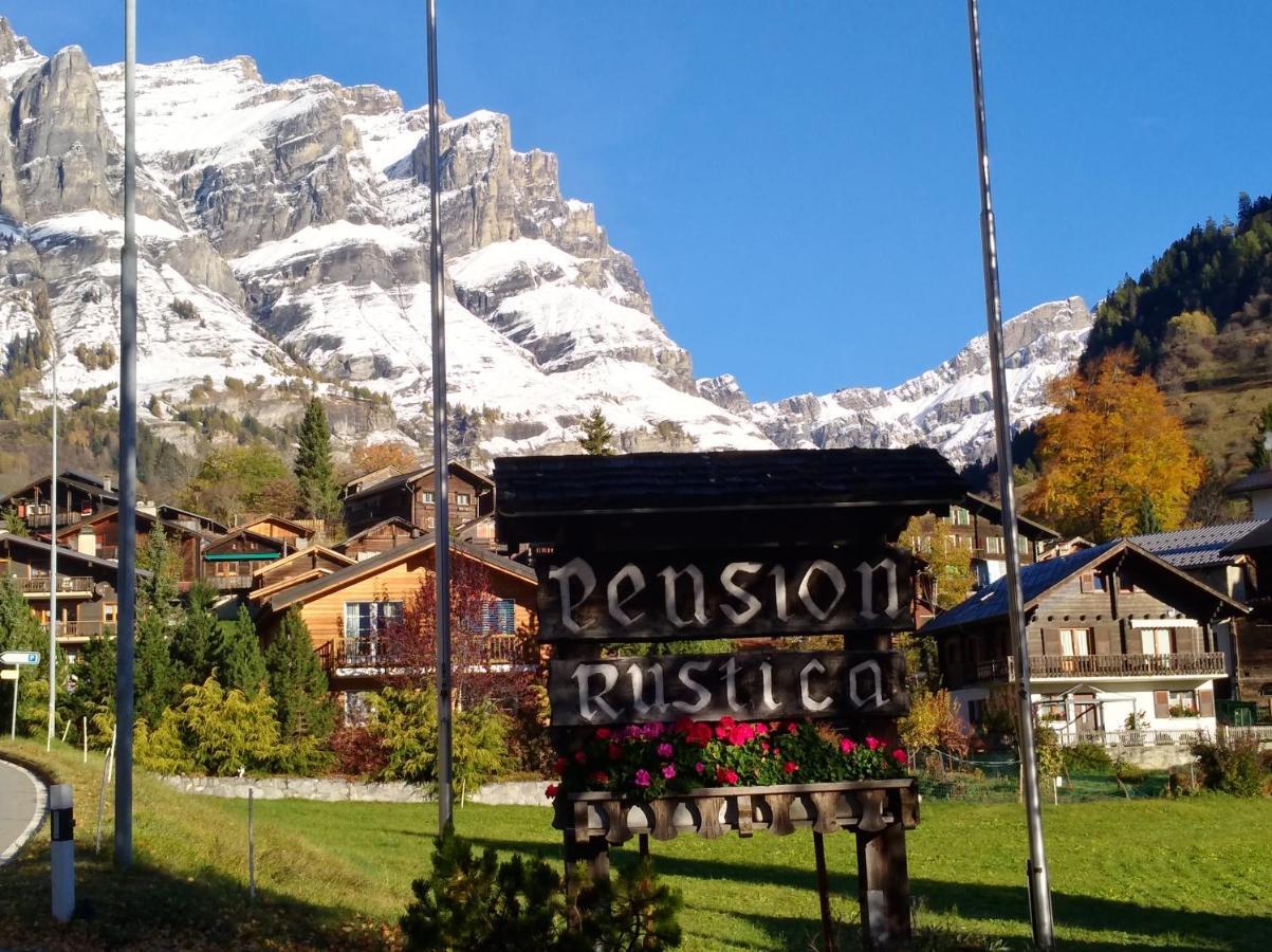 B&B Chalet Rustica Inden, Leukerbad Eksteriør billede