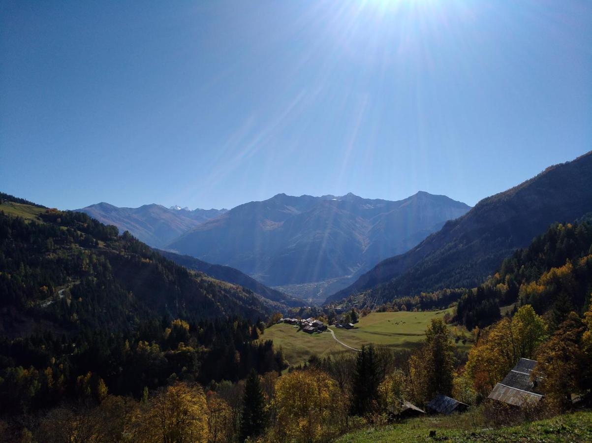 B&B Chalet Rustica Inden, Leukerbad Eksteriør billede