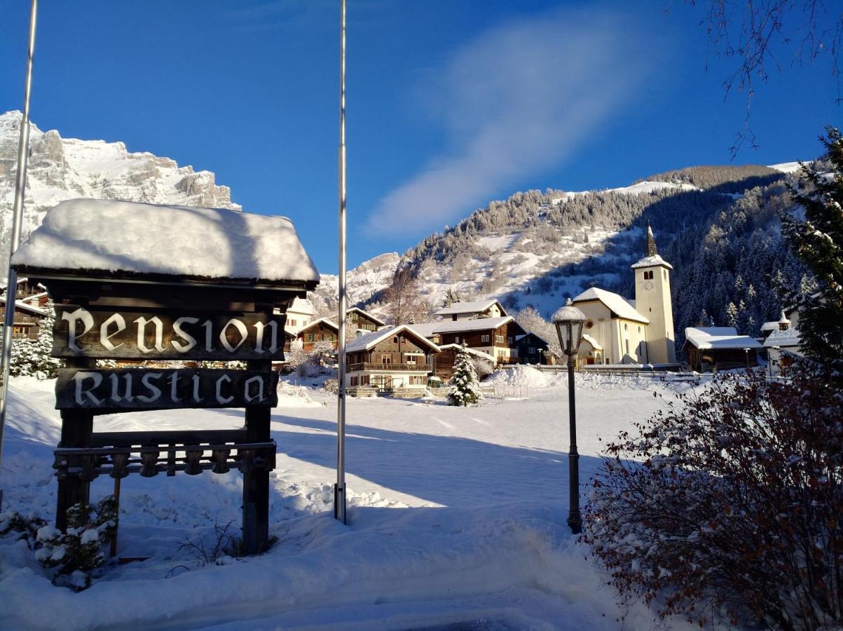 B&B Chalet Rustica Inden, Leukerbad Eksteriør billede