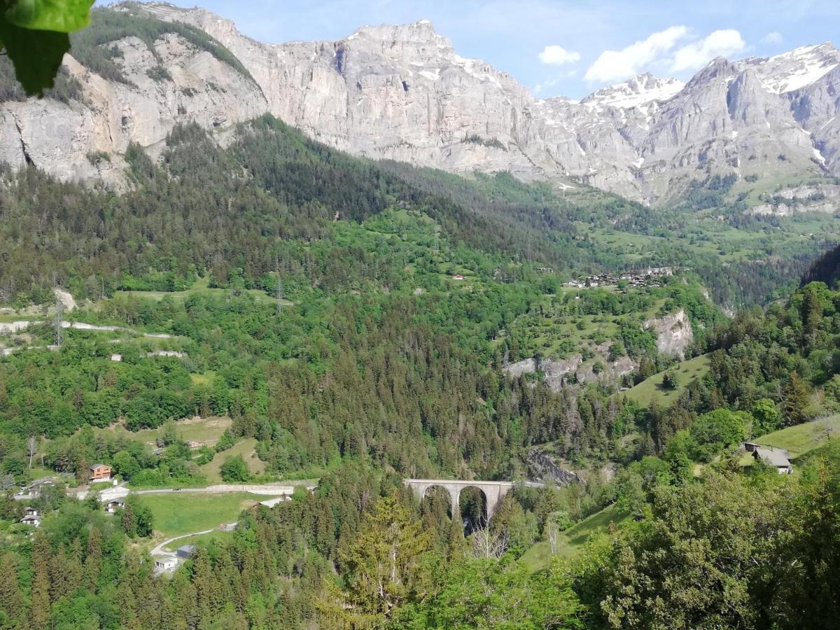 B&B Chalet Rustica Inden, Leukerbad Eksteriør billede