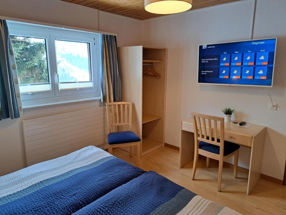 B&B Chalet Rustica Inden, Leukerbad Eksteriør billede