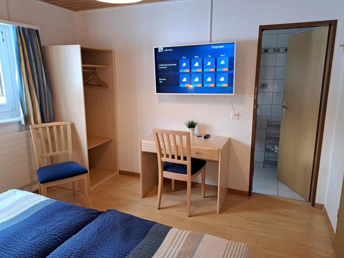 B&B Chalet Rustica Inden, Leukerbad Eksteriør billede