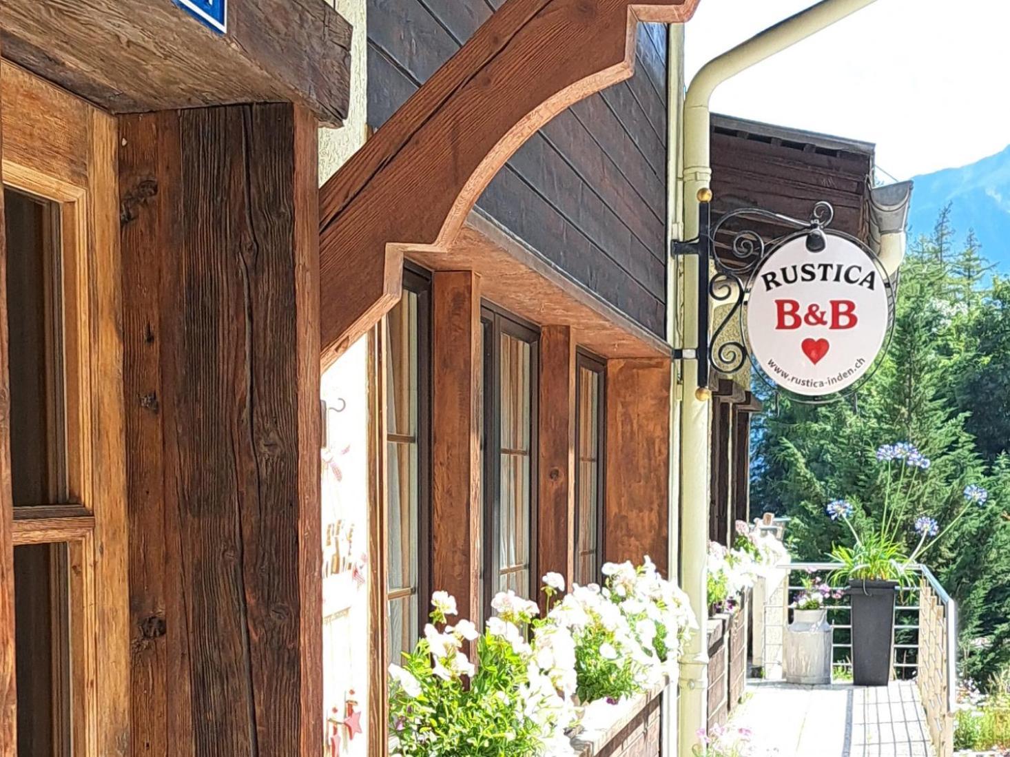 B&B Chalet Rustica Inden, Leukerbad Eksteriør billede