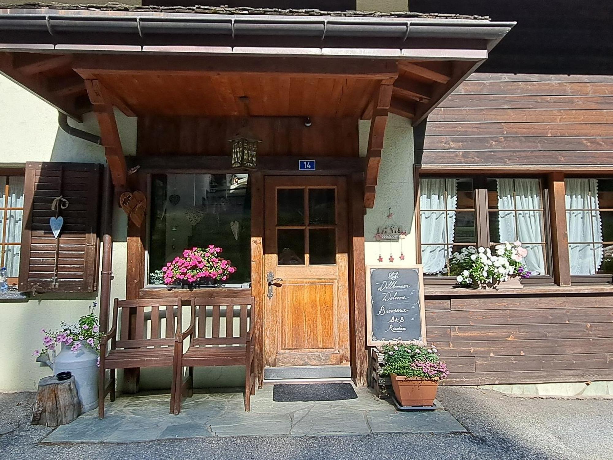 B&B Chalet Rustica Inden, Leukerbad Eksteriør billede