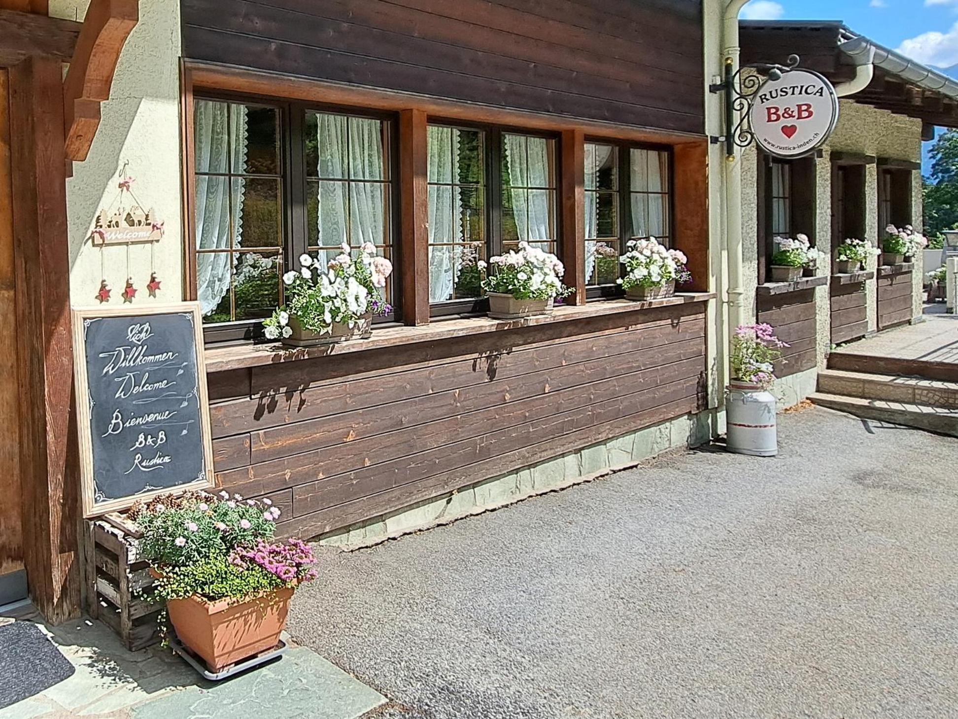 B&B Chalet Rustica Inden, Leukerbad Eksteriør billede