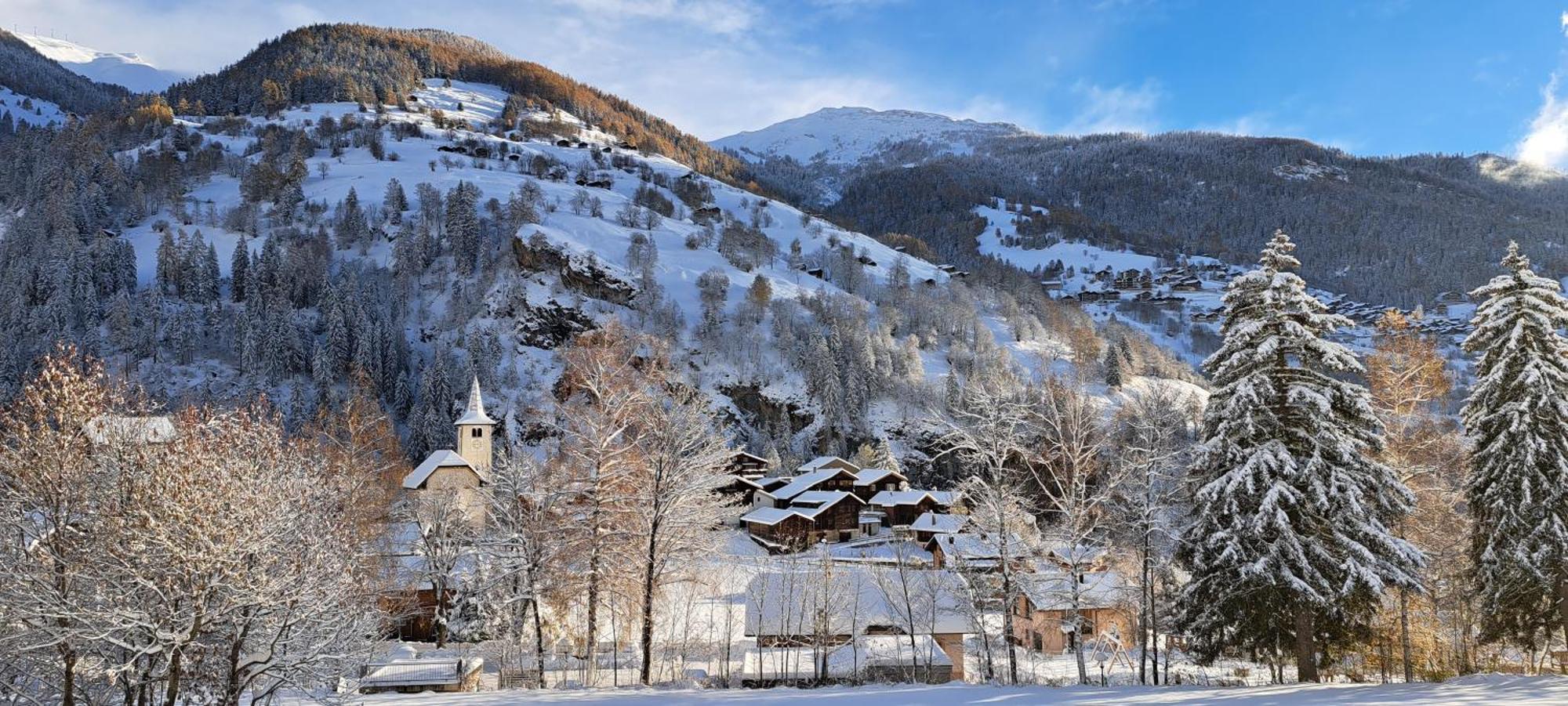 B&B Chalet Rustica Inden, Leukerbad Eksteriør billede